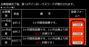 マニアックマックス1の入会案内ページ1