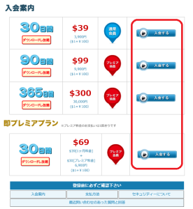 HanimeZの入会案内ページ1