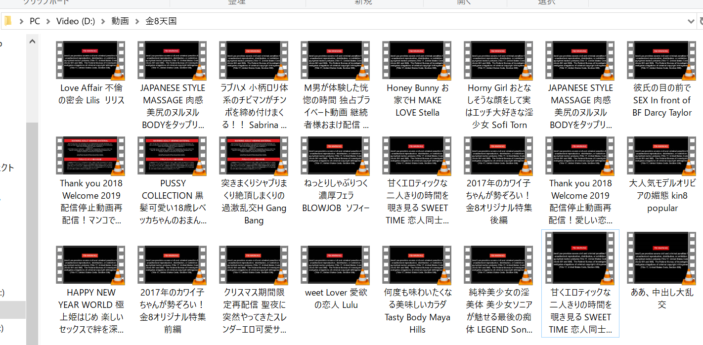 some of the uncensored erotic videos I downloaded