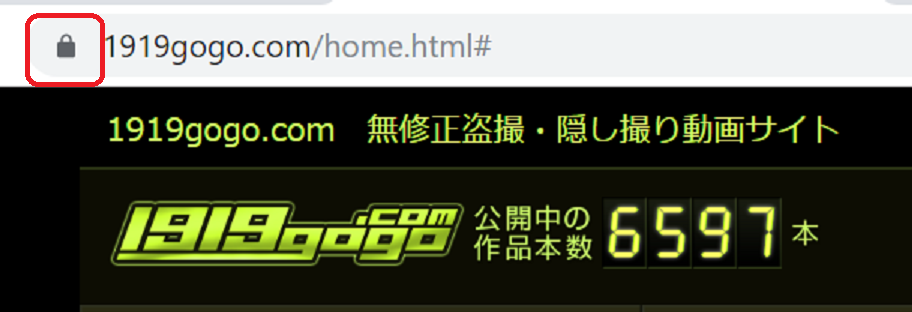 1919gogoは暗号化されていて安全なサイトです