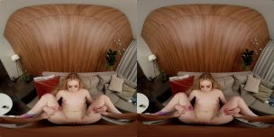 バーチャルリアルポルノ（VirtualRealPorn）の無修正VR動画「妹系金髪美女とVRセックス！」